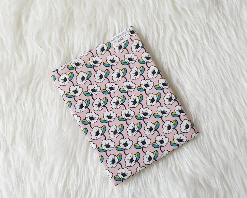 Flower chain book sleeve - Made to Order