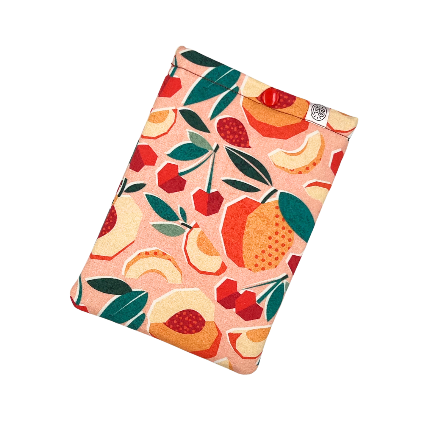 Peachy Keen ereader sleeve - Made to Order