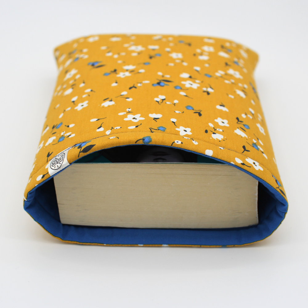 Yellow meadow book sleeve - Made to Order