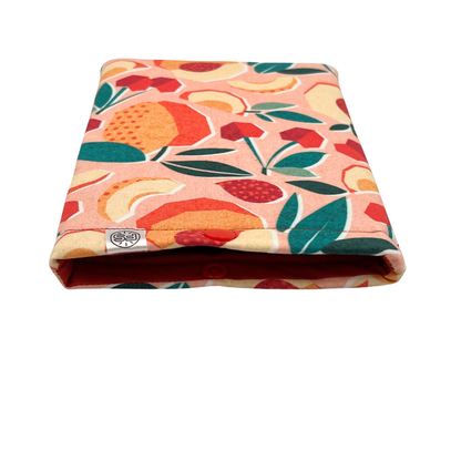 Peachy Keen ereader sleeve - Made to Order