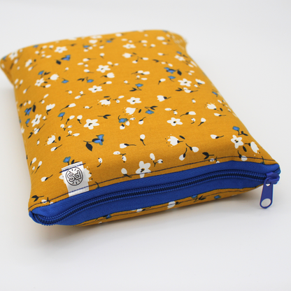 Yellow meadow book sleeve - Made to Order