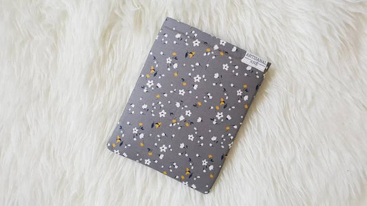 Grey meadow book sleeve - Made to Order