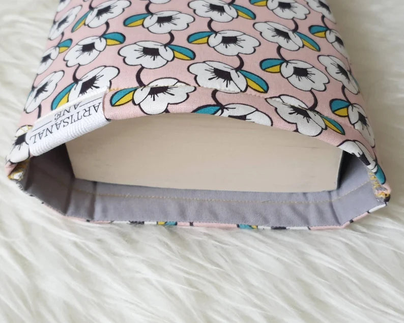 Flower chain book sleeve - Made to Order