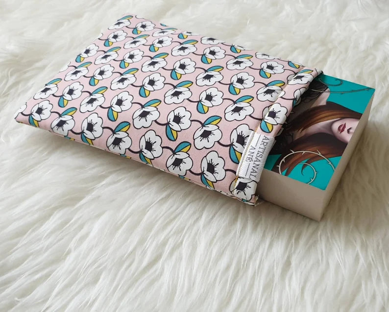 Flower chain book sleeve - Made to Order