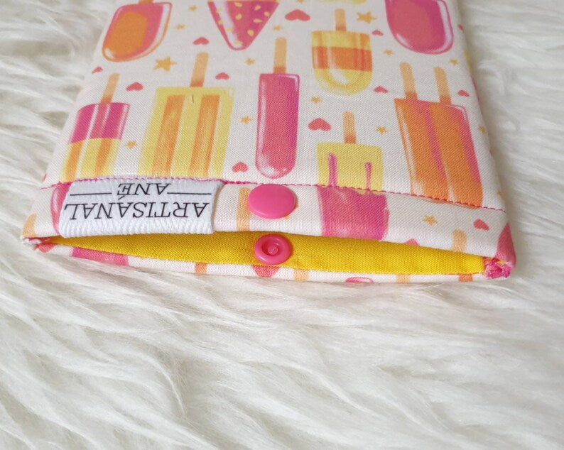Summer Lollies eReader sleeve - Made to order