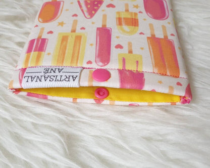 Summer Lollies eReader sleeve - Made to order