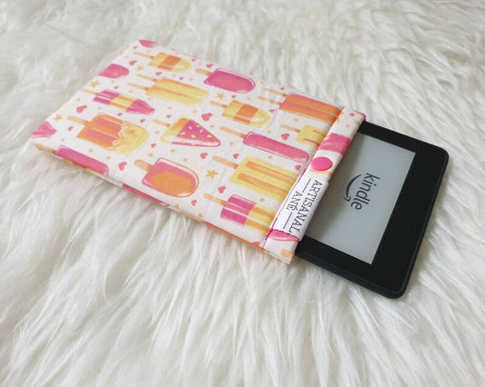 Summer Lollies eReader sleeve - Made to order