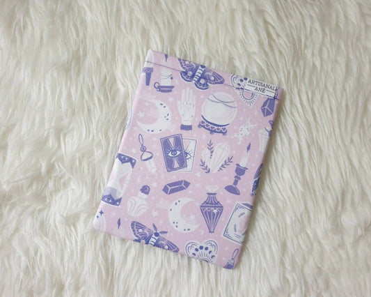 Mystical items in pink book sleeve - Made to Order