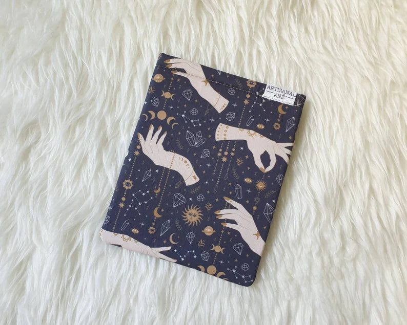 Enchanted hands book sleeve - Made to Order