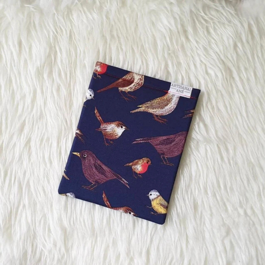 Little Robin book sleeve - Made to Order
