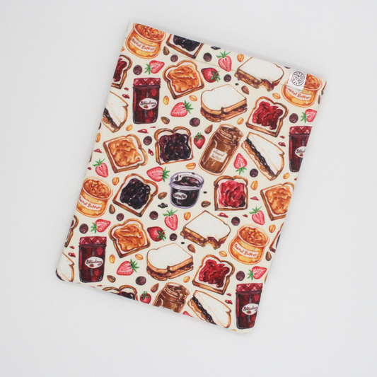 PB & J book sleeve - Made to Order