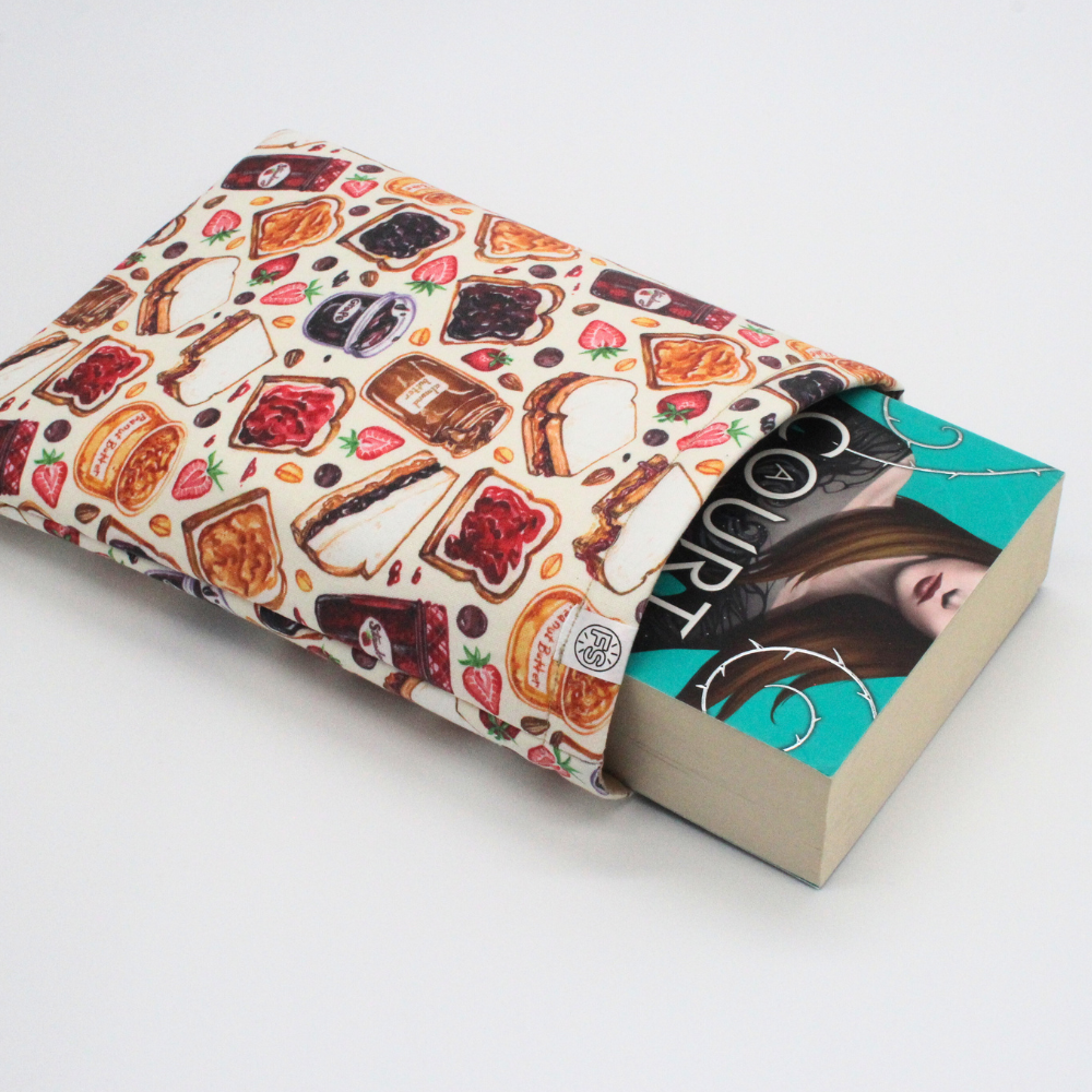 PB & J book sleeve - Made to Order