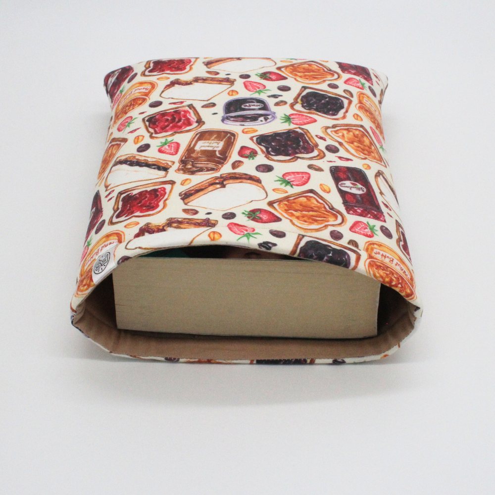 PB & J book sleeve - Made to Order