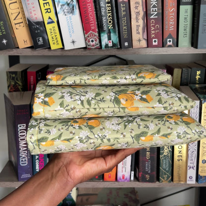 Lemon grove green ereader sleeve - Made to Order